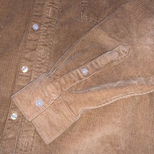 Brown Arizona button up jacket. Size L